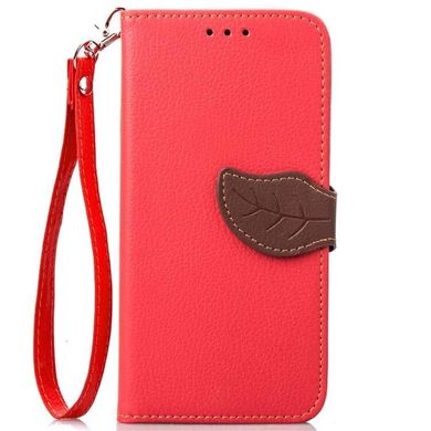 Чехол Leaf для Xiaomi Redmi 6A книжка кожа PU Red