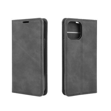 Чехол Taba Retro-Skin для iPhone 14 книжка кожа PU с визитницей черный