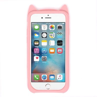 Чехол 3D Toy для iPhone 6 Plus / 6s Plus Бампер резиновый Cat Pink