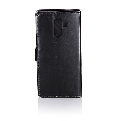 Чехол Idewei для Samsung Galaxy A6 Plus 2018 / A605 книжка кожа PU черный
