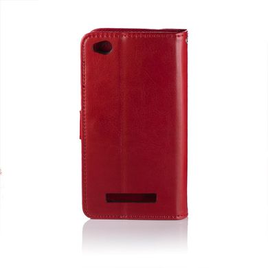 Чехол Idewei для Xiaomi Redmi 4A книжка кожа PU красный