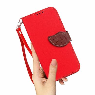 Чехол Leaf для Xiaomi Redmi 6A книжка кожа PU Red