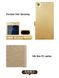 Чехол Window для Sony Xperia XA / F3112 / F3111 / F3115 / F3116 / F3113 Книжка ультратонкий Gold