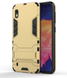 Чехол Iron для Samsung A10 2019 / A105F бронированный бампер Броня Gold