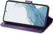 Чехол Clover для Samsung Galaxy A24 / A245 книжка кожа PU с визитницей фиолетовый