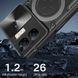 Чехол Magnetic Shield для Infinix Smart 9 / X6532 бампер противоударный с подставкой кольцом Black