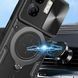 Чехол Magnetic Shield для Infinix Smart 9 / X6532 бампер противоударный с подставкой кольцом Black