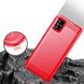 Чехол Carbon для Samsung Galaxy A51 2020 / A515 бампер оригинальный Red