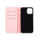 Чехол Taba Retro-Skin для Iphone 12 Pro книжка с визитницей кожа PU розовый