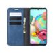 Чехол Taba Retro-Skin для Samsung Galaxy Note 10 Lite / N770 книжка кожа PU с визитницей синий