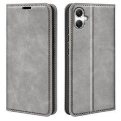 Чехол Taba Retro-Skin для Samsung Galaxy A07 / A075 книжка кожа PU с визитницей серый