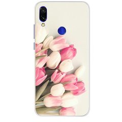 Чехол Print для Xiaomi Redmi Note 7 / Note 7 Pro силиконовый бампер Tulips