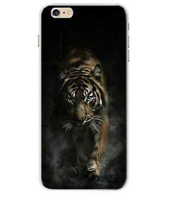 Чехол Print для Iphone 6 / 6s бампер силиконовый с рисунком Tiger