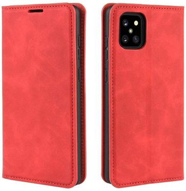 Чохол Taba Retro-Skin для Samsung Galaxy Note 10 Lite / N770 книжка шкіра PU з візитницею червоний