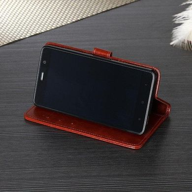 Чохол Idewei для Xiaomi Redmi Note 3 / Note 3 Pro книжка коричневий