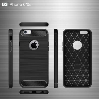 Чехол Carbon для Iphone 7 Plus / 8 Plus бампер black