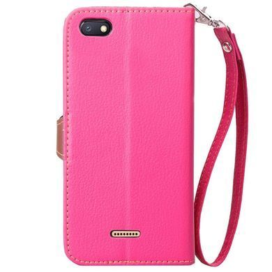 Чохол Leaf для Xiaomi Redmi 6A книжка шкіра PU Pink
