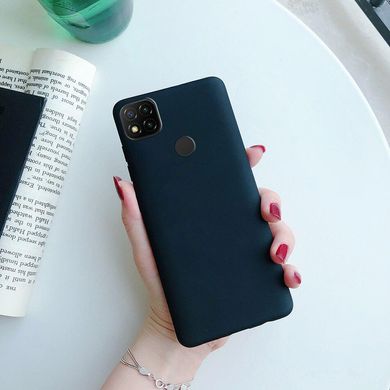Чехол Style для Xiaomi Redmi 9C Бампер силиконовый Черный