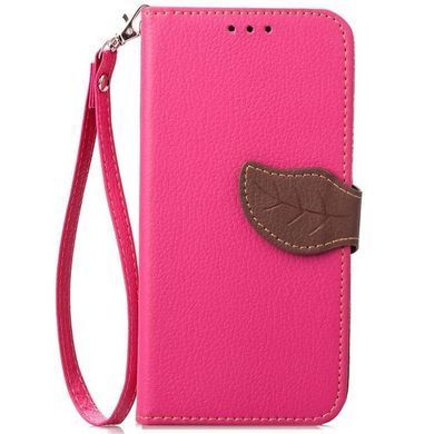 Чохол Leaf для Xiaomi Redmi 6A книжка шкіра PU Pink