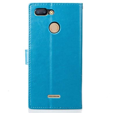 Чохол Clover для Xiaomi Redmi 6 книжка шкіра PU блакитний