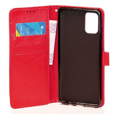 Чохол Idewei для Samsung Galaxy A71 / A715 книжка шкіра PU красний