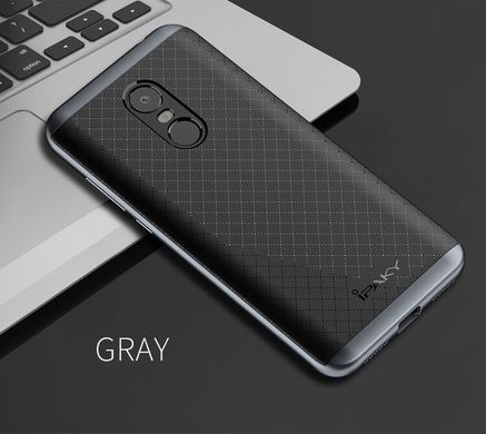 Чехол Ipaky для Xiaomi Redmi 5 (5.7") бампер оригинальный gray