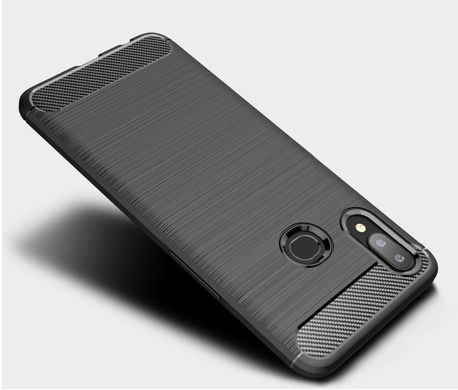 Чохол Carbon для Samsung Galaxy A10s / A107F бампер оригінальний Black