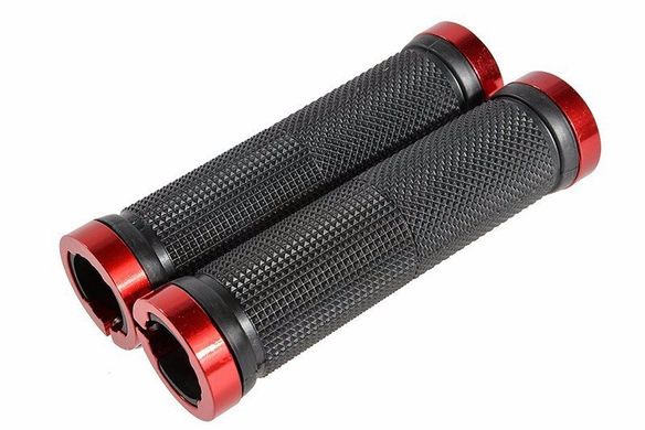 Велосипедні гріпси ROCKBROS з замками, ручки вело Red