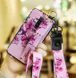 Чехол Lanyard для Xiaomi Redmi Note 8 Pro бампер Rose УЦЕНКА