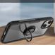 Чехол Crystal для Iphone 13 бампер противоударный с подставкой Transparent Black