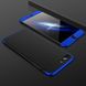 Чехол GKK 360 для Iphone 7 / Iphone 8 Бампер оригинальный без вырезa black+blue