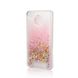 Чехол Glitter для Xiaomi Redmi 3s / 3 Pro Бампер Жидкий блеск звезды розовый