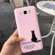 Чехол Style для Samsung J5 2016 / J510 Бампер силиконовый Розовый Cat
