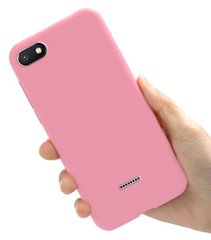 Чехол Style для Xiaomi Redmi 6A Бампер силиконовый Розовый