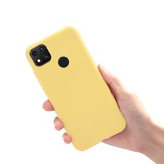 Чохол Style для Xiaomi Redmi 9C Бампер силіконовий Жовтий