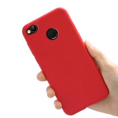 Чохол Style для Xiaomi Redmi 4X / 4X Pro Бампер силіконовий червоний