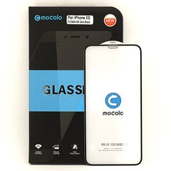 Защитное 5D Full Glue стекло MOCOLO для Iphone XS черное