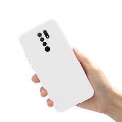 Чехол Style для Xiaomi Redmi 9 Бампер силиконовый Белый
