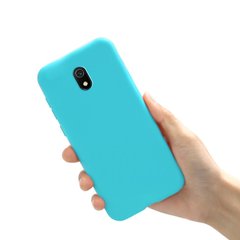 Чехол Style для Xiaomi Redmi 8A Бампер силиконовый Голубой