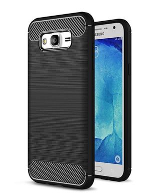 Чохол Carbon для Samsung G530 / G531 / Galaxy Grand Prime бампер Black