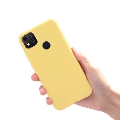 Чехол Style для Xiaomi Redmi 9C Бампер силиконовый Желтый