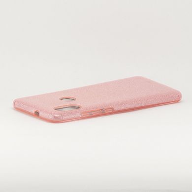 Чехол Shining для Xiaomi Redmi Note 5 / Note 5 Pro Global Бампер блестящий розовый