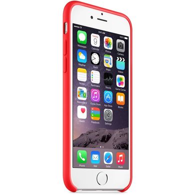 Чехол Silicone Сase для Iphone 6 Plus / Iphone 6s Plus бампер накладка Red