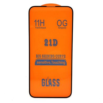 Защитное стекло OG 21D Full Glue для Iphone 13 Mini полноэкранное черное