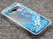 Чохол Glitter для Samsung Galaxy J3 2016 / J300 / J320 Бампер рідкий блиск Blue