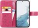 Чехол Clover для Samsung Galaxy A24 / A245 книжка кожа PU с визитницей малиновый