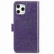 Чохол Clover для Iphone 11 Pro Max книжка з візерунком шкіра PU фіолетовий