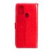 Чехол Idewei для ZTE Blade A7S 2020 книжка кожа PU с визитницей красный