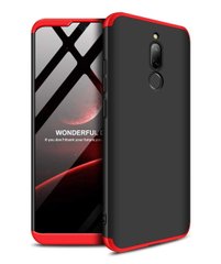Чехол GKK 360 для Xiaomi Redmi 8 бампер оригинальный Black-Red