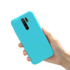 Чохол Style для Xiaomi Redmi 9 Бампер силіконовий Блакитний